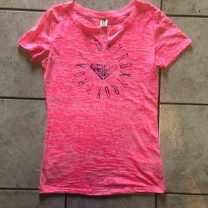 Roxy pink T-shirt $6